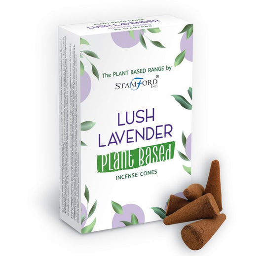 Plant Based Incense Cones - Lush Lavender
