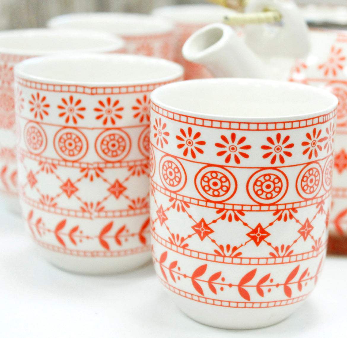 Herbal Teapot Set - Amber