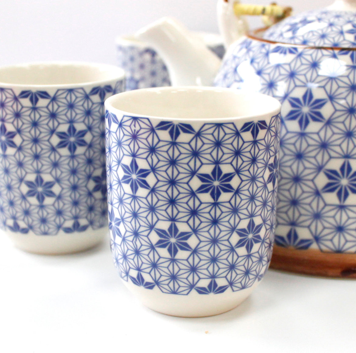 Herbal Teapot Set - Blue Star