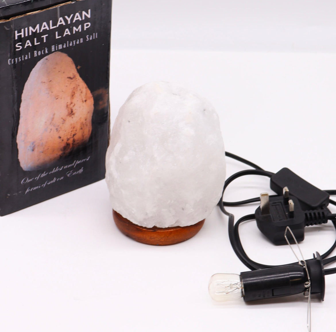 Crystal Rock Himalayan Salt Lamp - apx 1.5 - 2kg