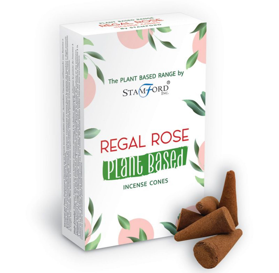 Plant Based Incense Cones - Regal Rose