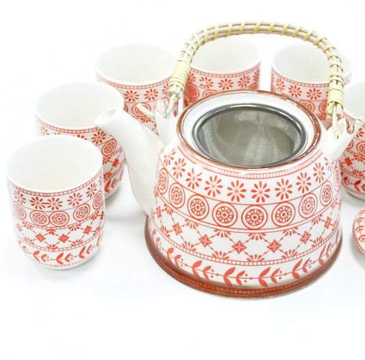 Herbal Teapot Set - Amber