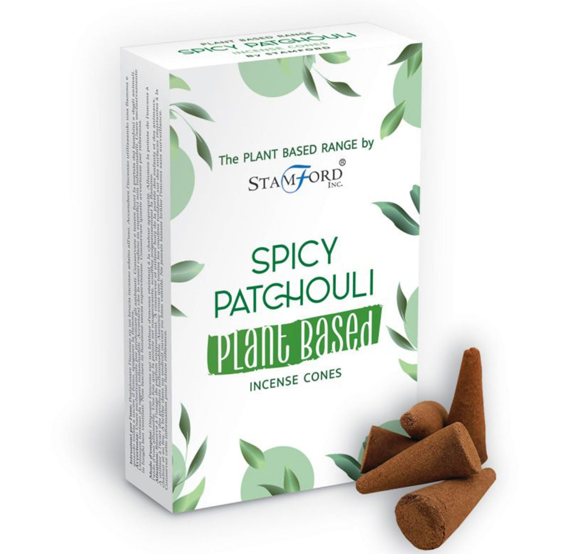 Plant Based Incense Cones - Spicy Patchouli