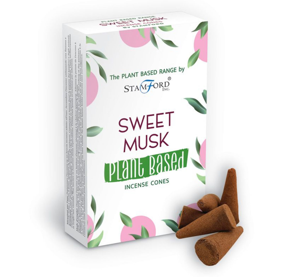 Plant Based Incense Cones - Sweet Musk