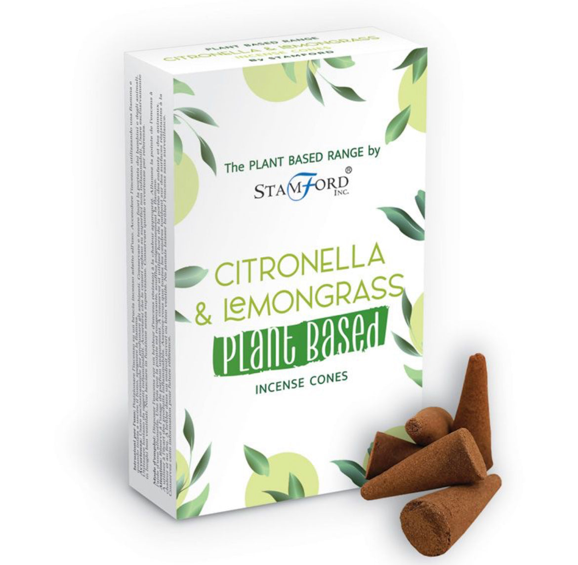 Plant Based Incense Cones - Citronella & Lemongrass
